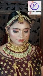 makeup chaska academy hairstyle INTERNATIONAL class course beautician The Grand Wedding Day