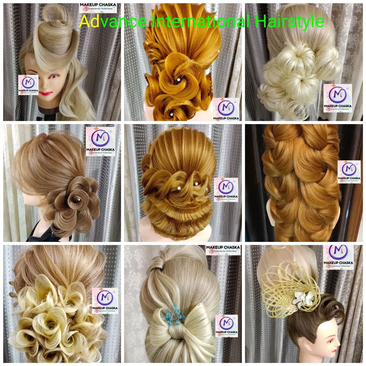 ADVANCE INTERNATIONAL HAIRSTYLE ACADEMY CLASS COURSE